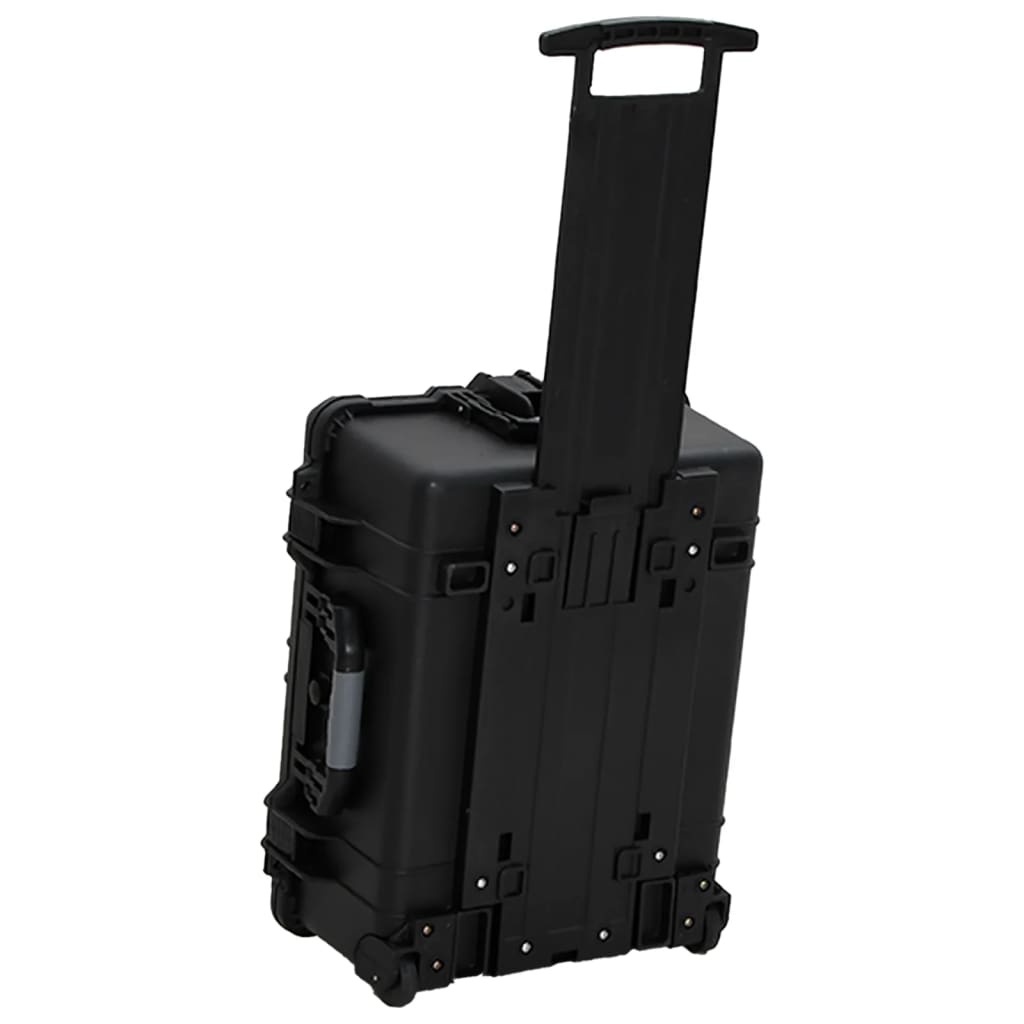 Flightcase op wieltjes 58x45x27 cm PP zwart