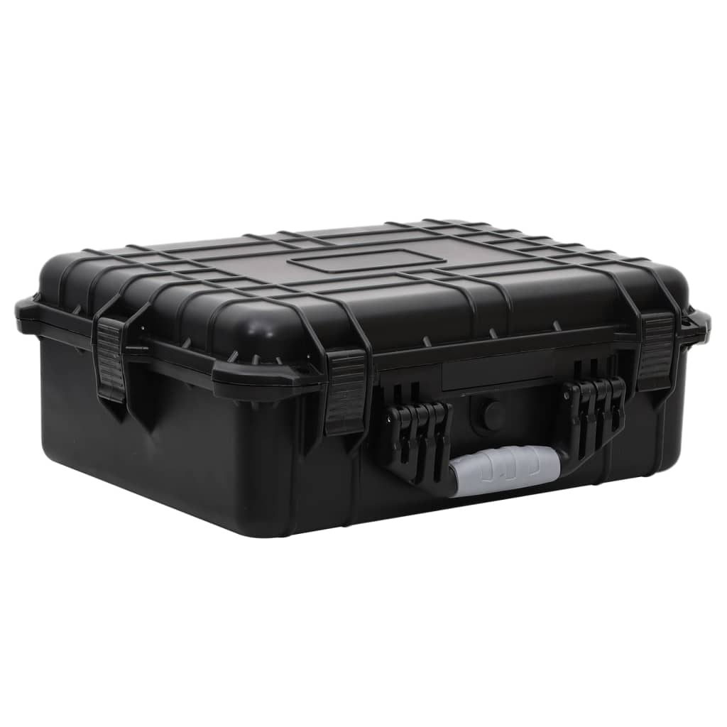 Flightcase Draagbaar 52X40X19 Cm Pp Zwart 52 x 40 x 19 cm