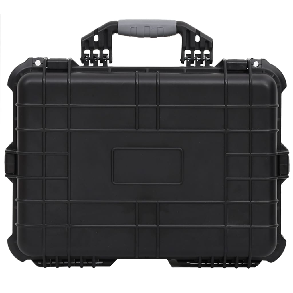 Flightcase Draagbaar 52X40X19 Cm Pp Zwart 52 x 40 x 19 cm