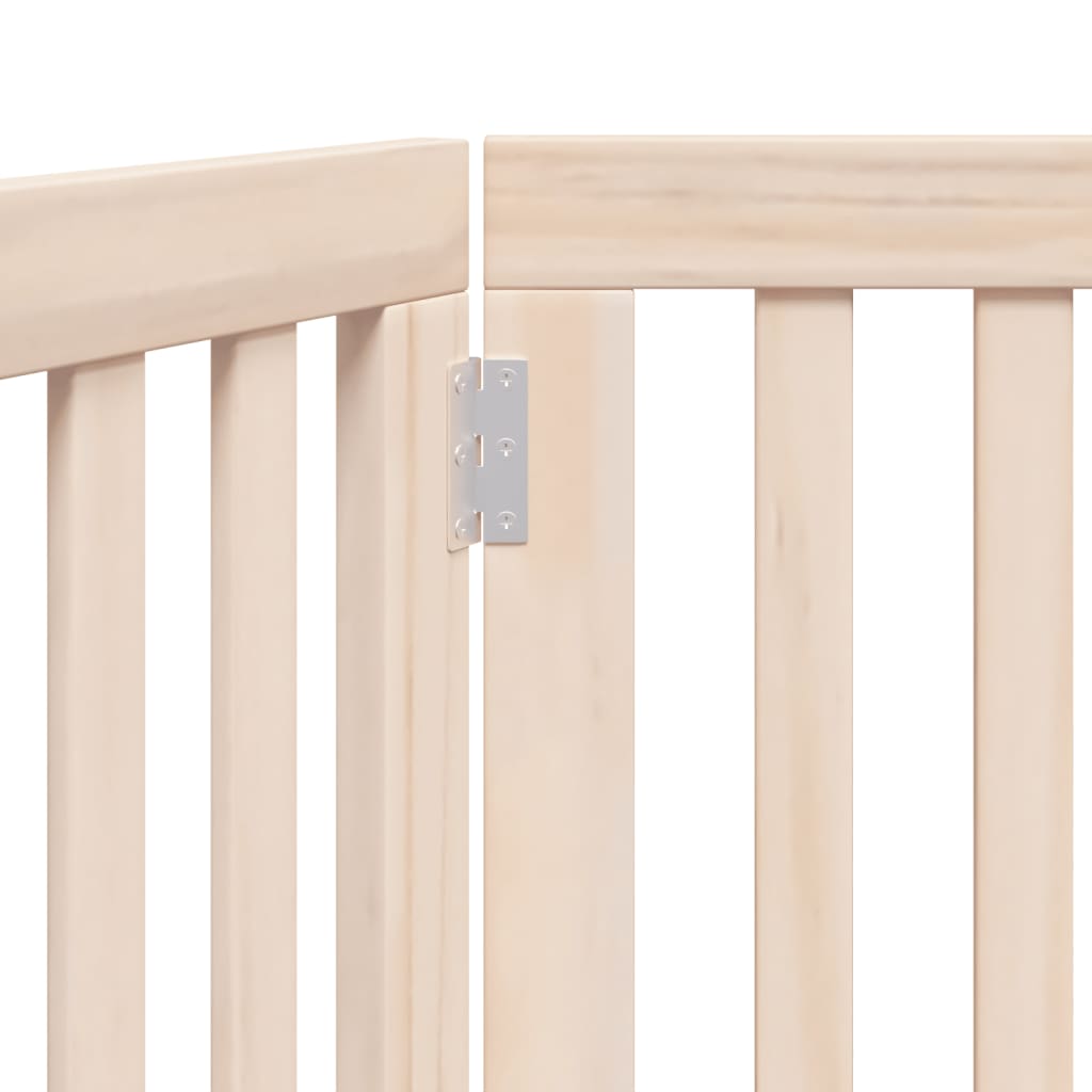 Hondenhek inklapbaar 2 panelen 160 cm populierenhout