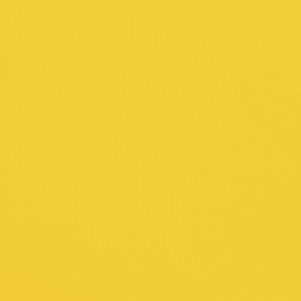 Hondenfietstrailer oxford stof en ijzer geel en zwart