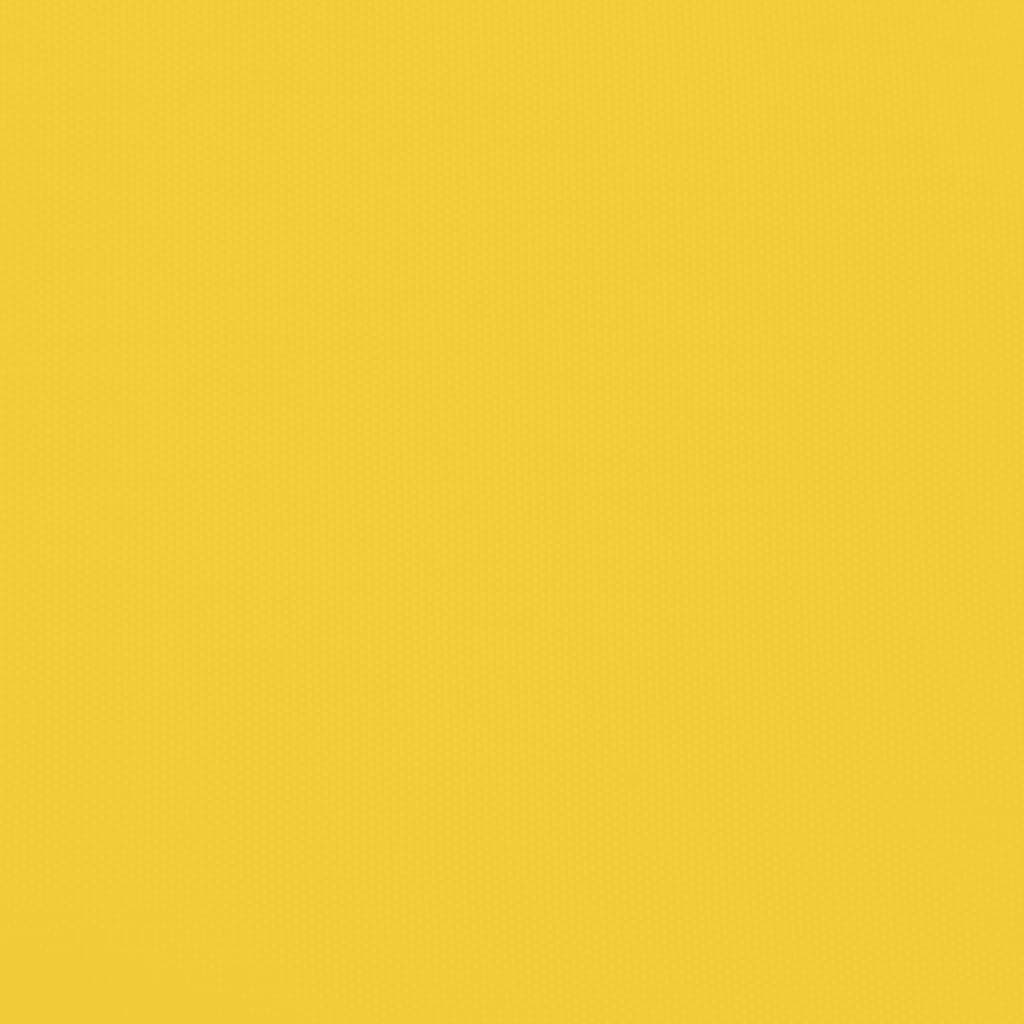 Hondenfietstrailer oxford stof en ijzer geel