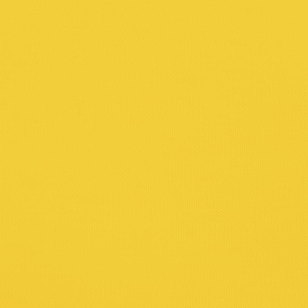 Hondenfietstrailer oxford stof en ijzer geel en zwart