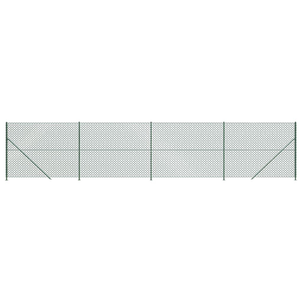 Gaashek Met Flens ,8X0 M 1.8 x 10 m Groen