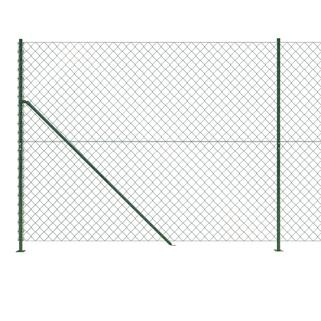 Gaashek Met Flens ,8X0 M 1.8 x 10 m Groen