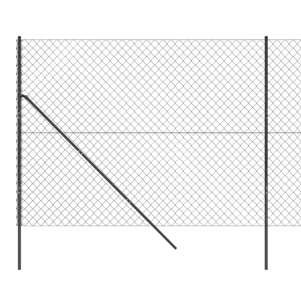 Gaashek ,6X0 M Kleurig 1.6 x 10 m Antraciet