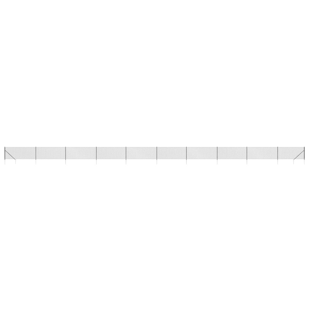 Gaashek Met Grondankers 0,8X25 M Kleurig 0.8 x 25 m Antraciet