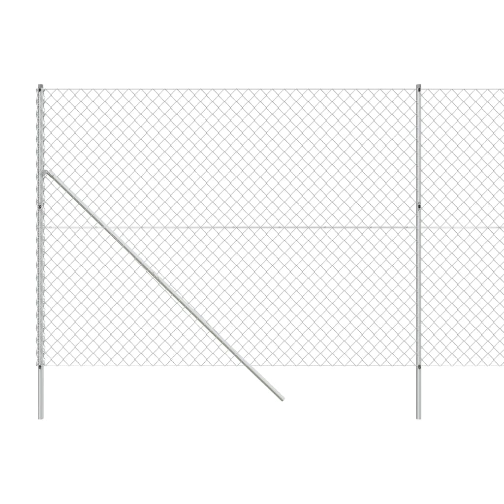 Gaashek ,6X0 M Kleurig 1.6 x 10 m Zilver