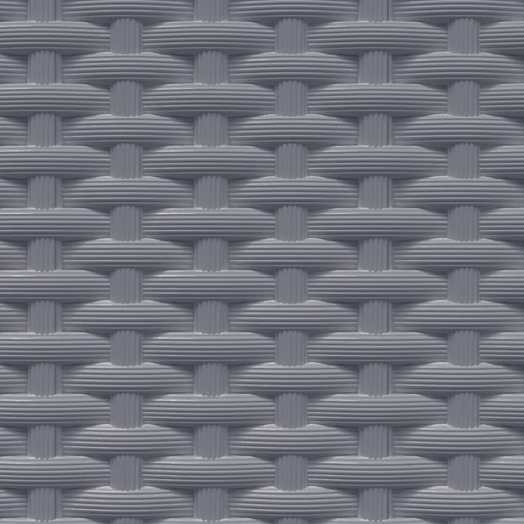 Plantenbakken 30X30X37 Cm Polypropeen Donkergrijs 2 Blauwgrijs