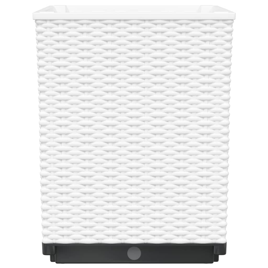 Plantenbakken 30X30X37 Cm Polypropeen 4 Wit