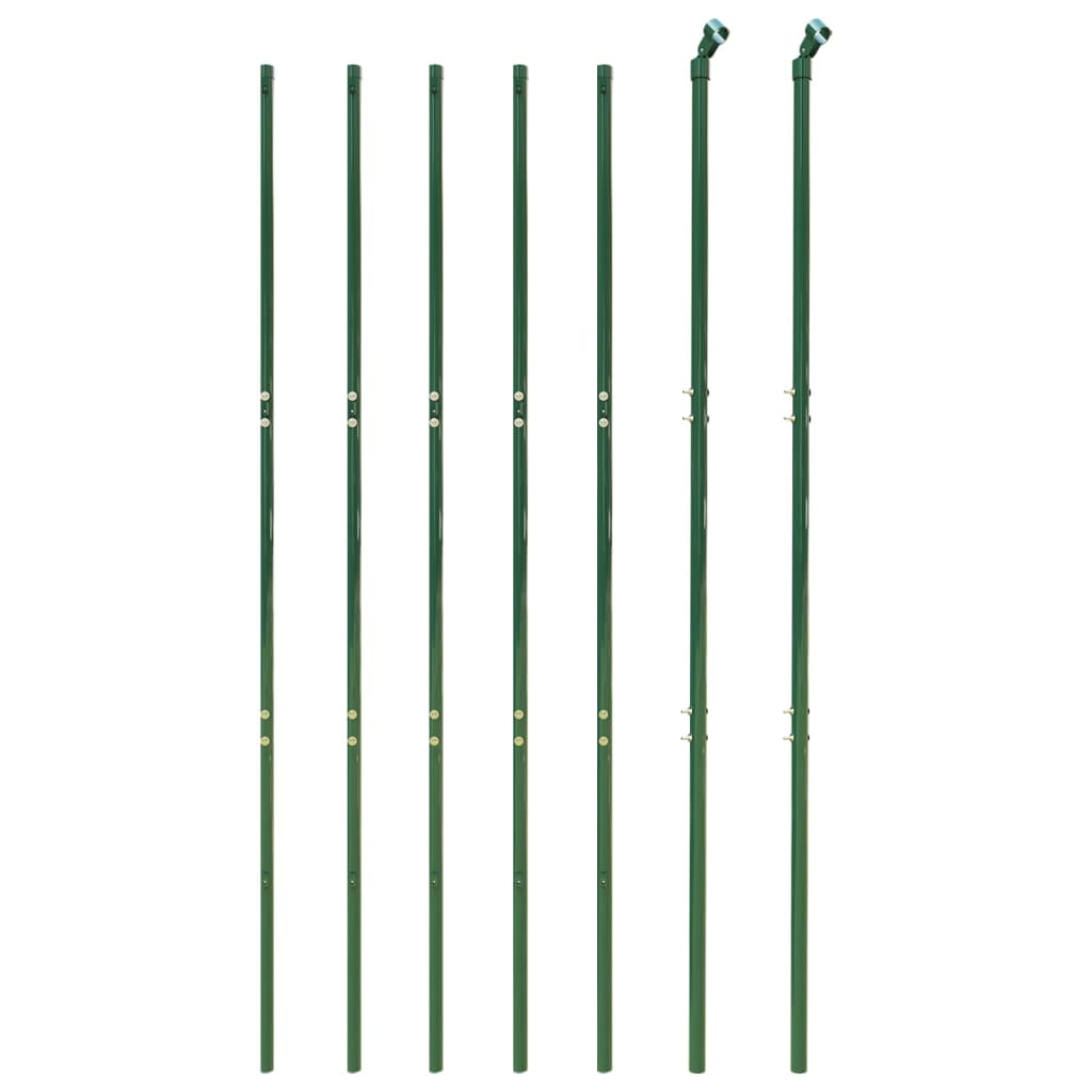 Draadgaashek ,4X0 M Gegalvaniseerd Staal 1.4 x 10 m Groen