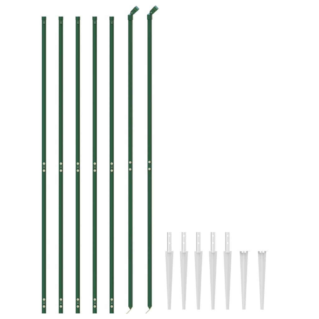 Draadgaashek Met Grondankers 2,2X0 M Groen 2.2 x 10 m