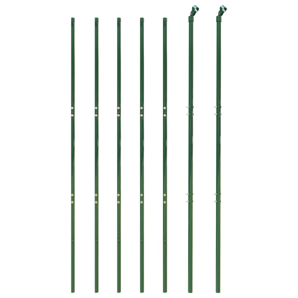 Draadgaashek Met Grondankers 2,2X0 M 2.2 x 10 m Groen
