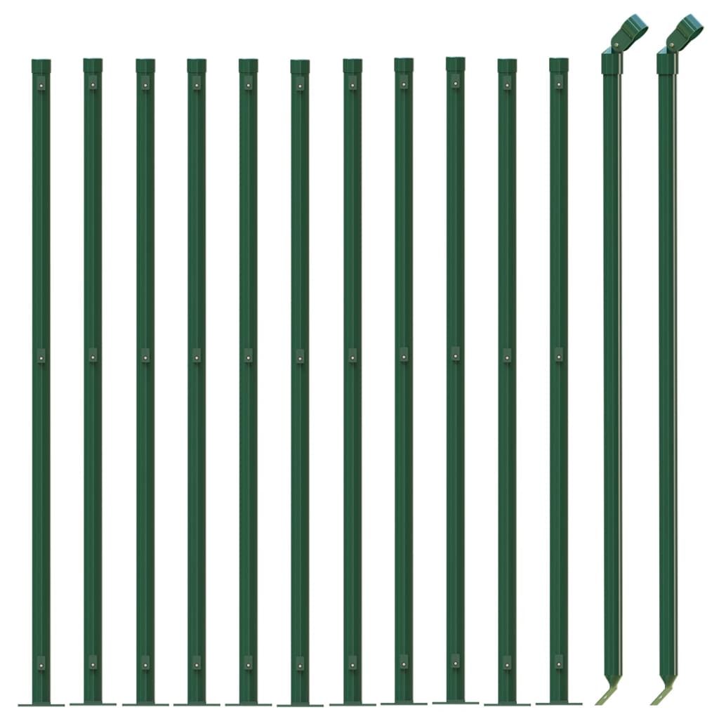 Draadgaashek Met Flens 0,8X25 M 0.8 x 25 m Groen