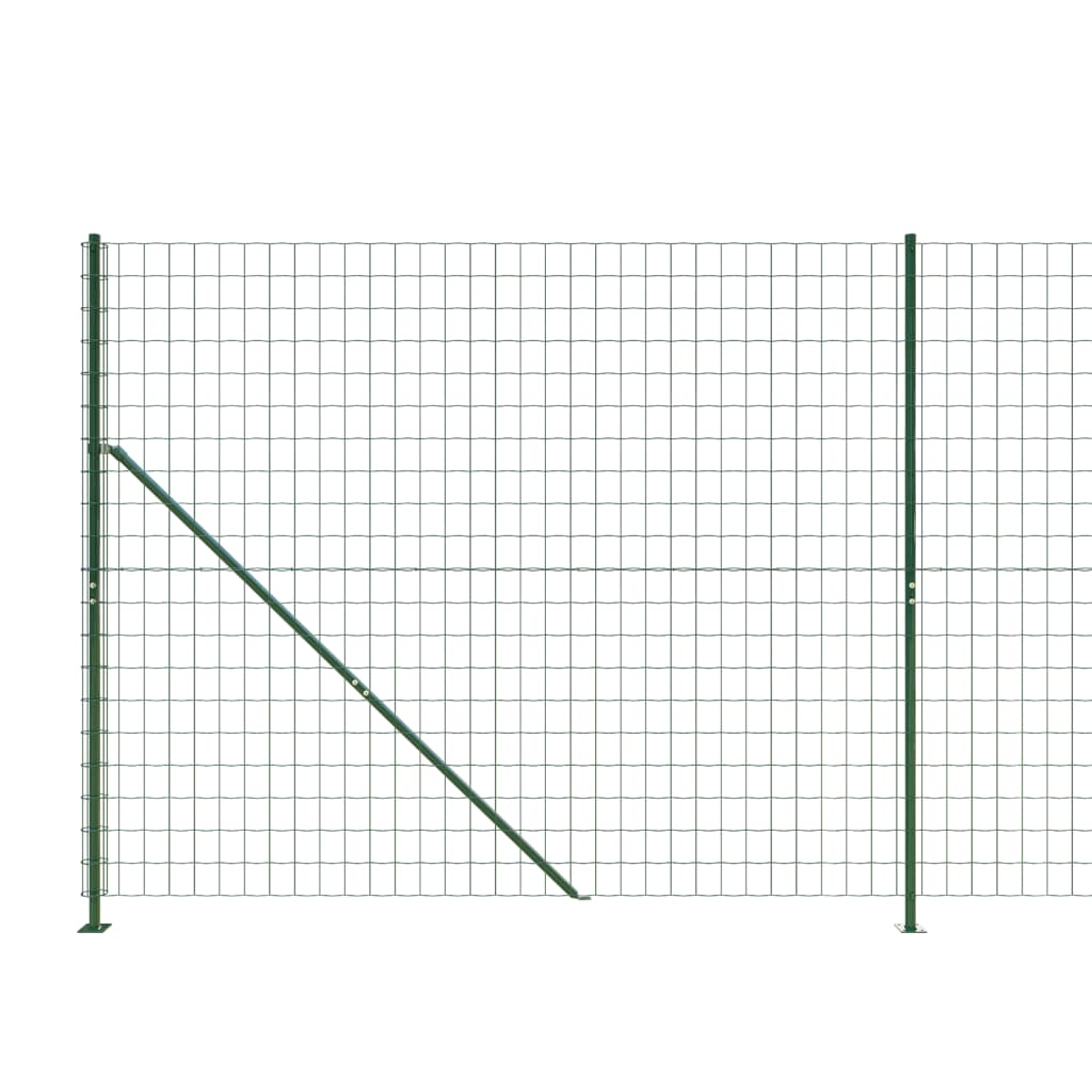 Draadgaashek Met Flens 2 x 25 m Groen