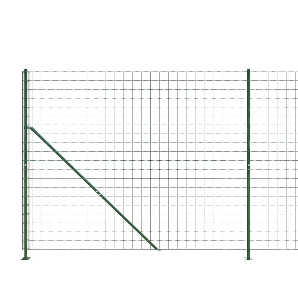 Draadgaashek Met Flens ,4X0 M 1.4 x 10 m Groen