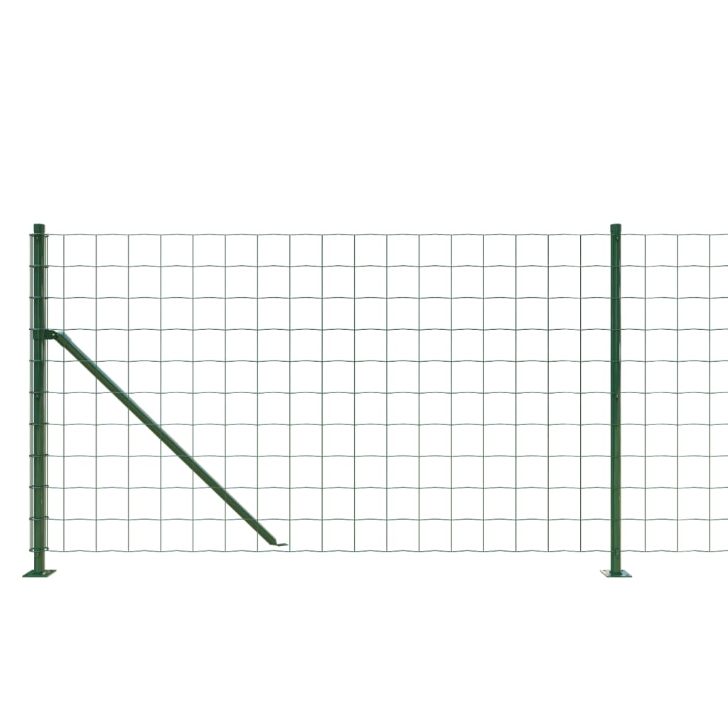Draadgaashek Met Flens 1 x 25 m Groen