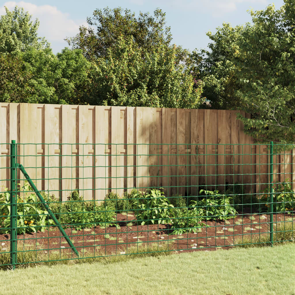Draadgaashek Met Flens 1 x 25 m Groen