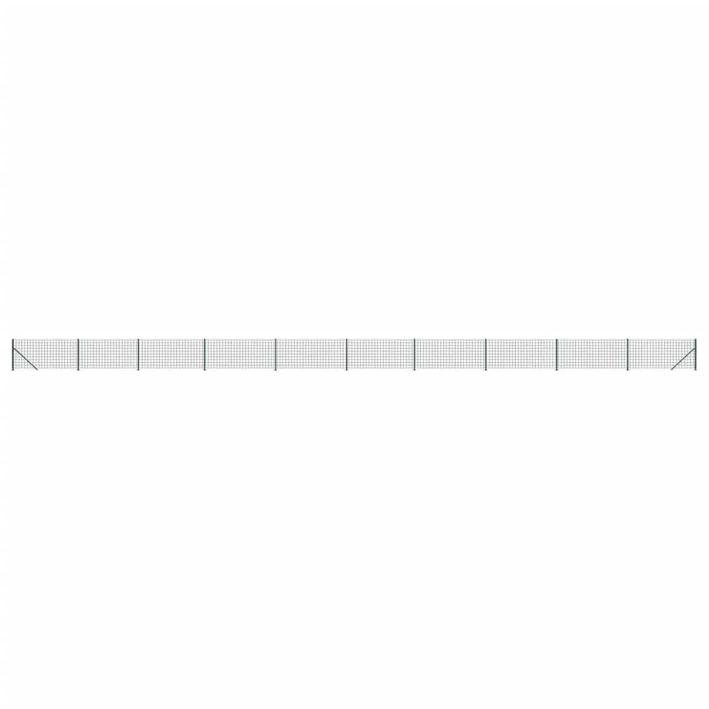 Draadgaashek Met Flens ,X25 M 1.1 x 25 m Groen