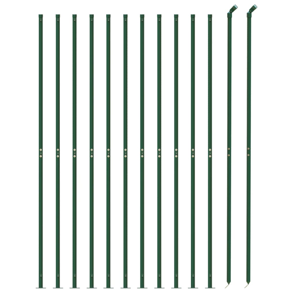 Draadgaashek Met Flens ,8X25 M 1.8 x 25 m Groen