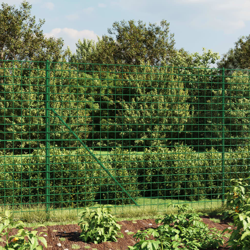 Draadgaashek Met Flens ,8X25 M 1.8 x 25 m Groen
