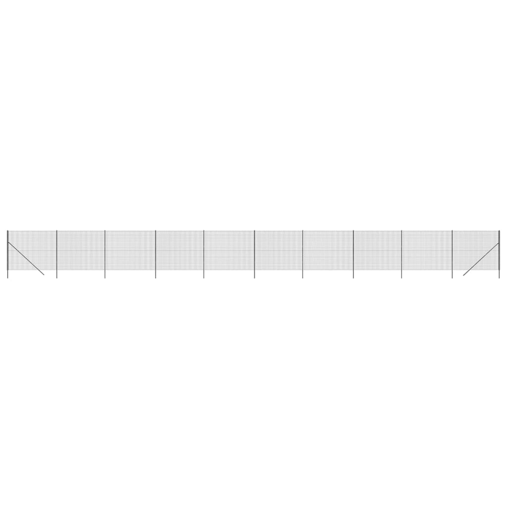 Draadgaashek ,4X25 M Gegalvaniseerd Staal Kleurig 1.4 x 25 m Antraciet