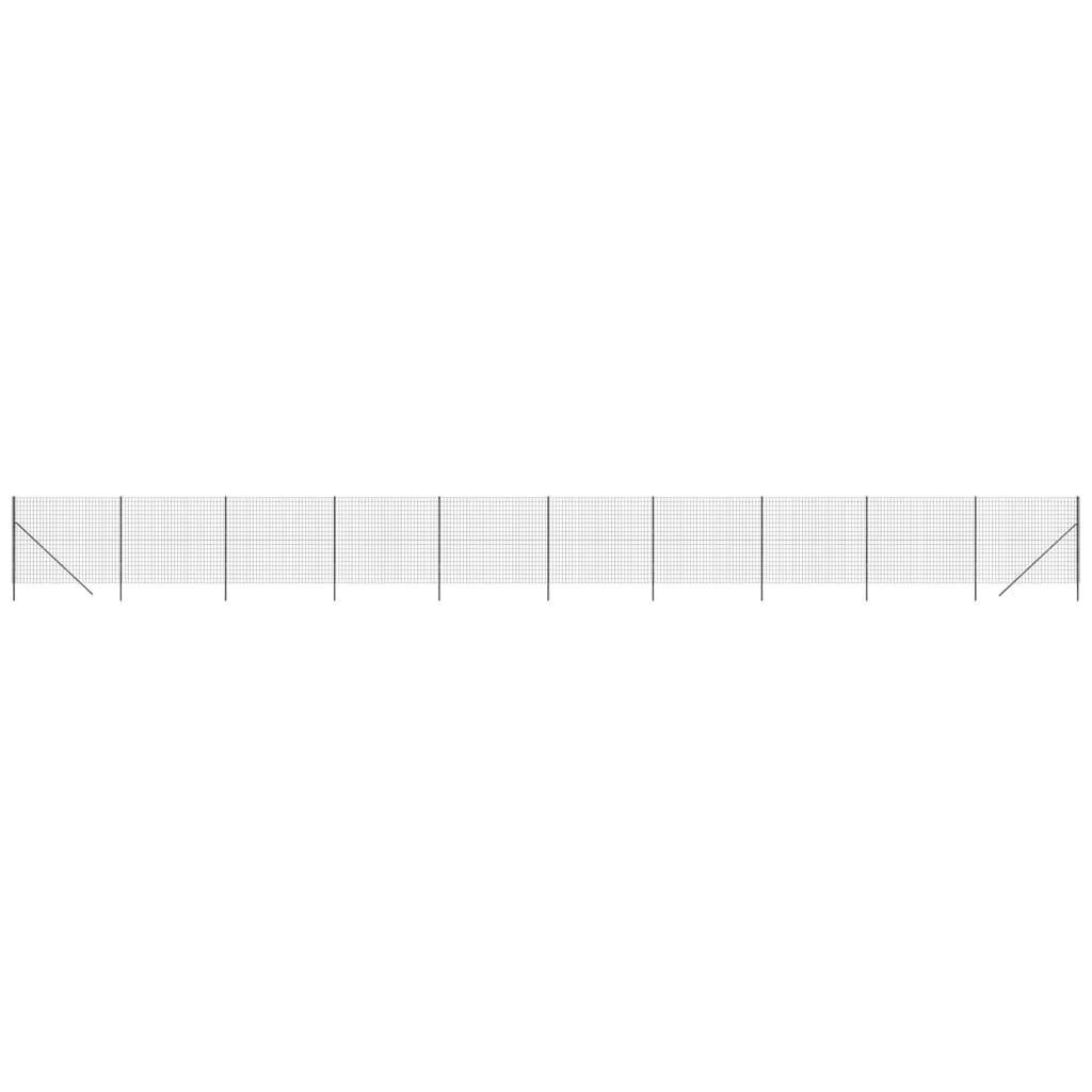 Draadgaashek ,8X25 M Gegalvaniseerd Staal Kleurig 1.8 x 25 m Antraciet