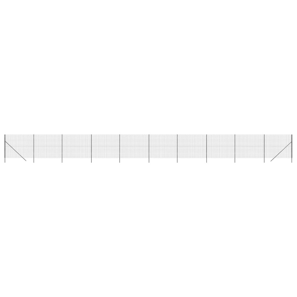 Draadgaashek ,4X25 M Gegalvaniseerd Staal Kleurig 1.4 x 25 m Antraciet