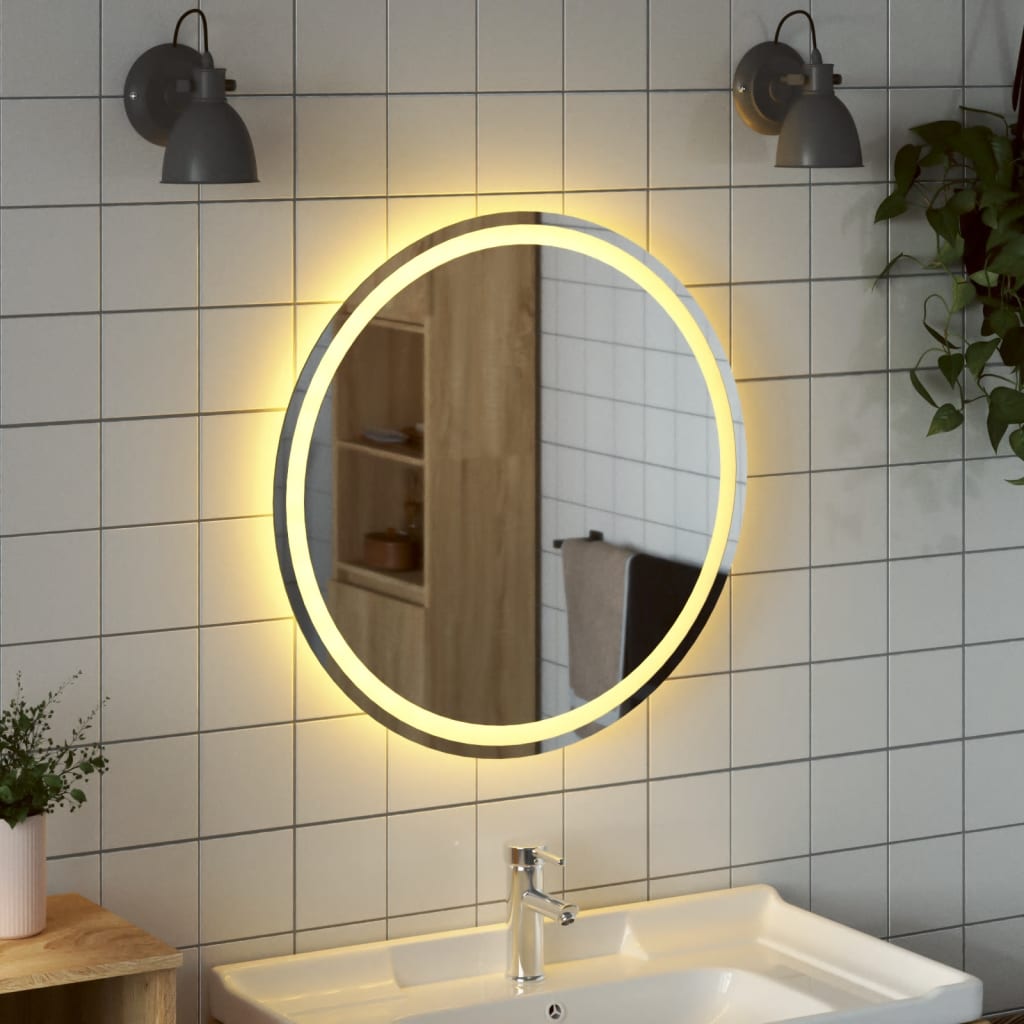 Badkamerspiegel Led Rond 70 cm