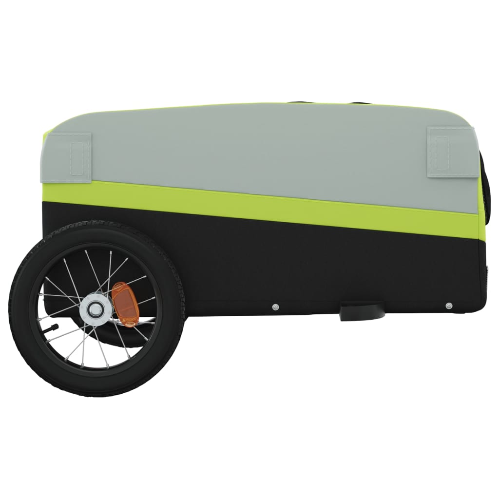 Fietskar 30 Kg Ijzer Zwart En Groen 122 x 52.5 x 42.5 cm