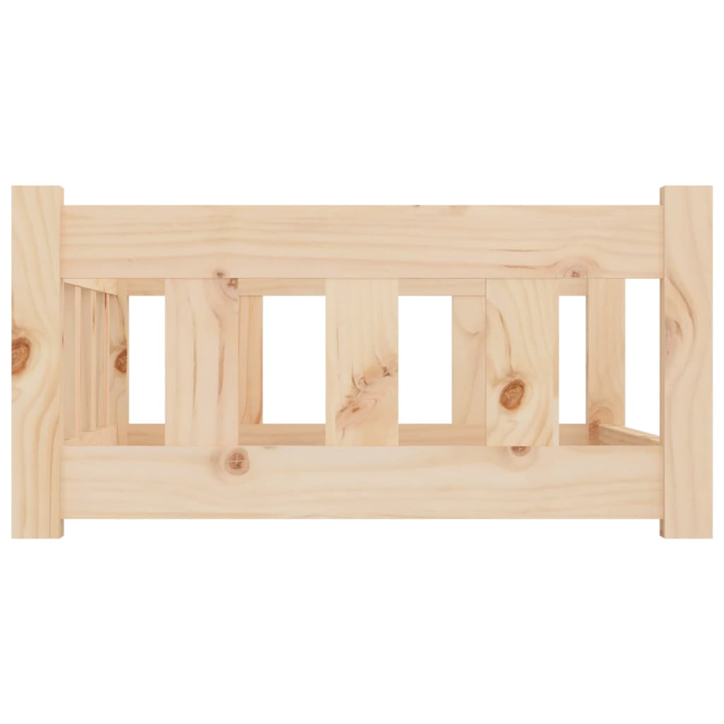 Hondenmand 75,5x55,5x28 cm massief grenenhout