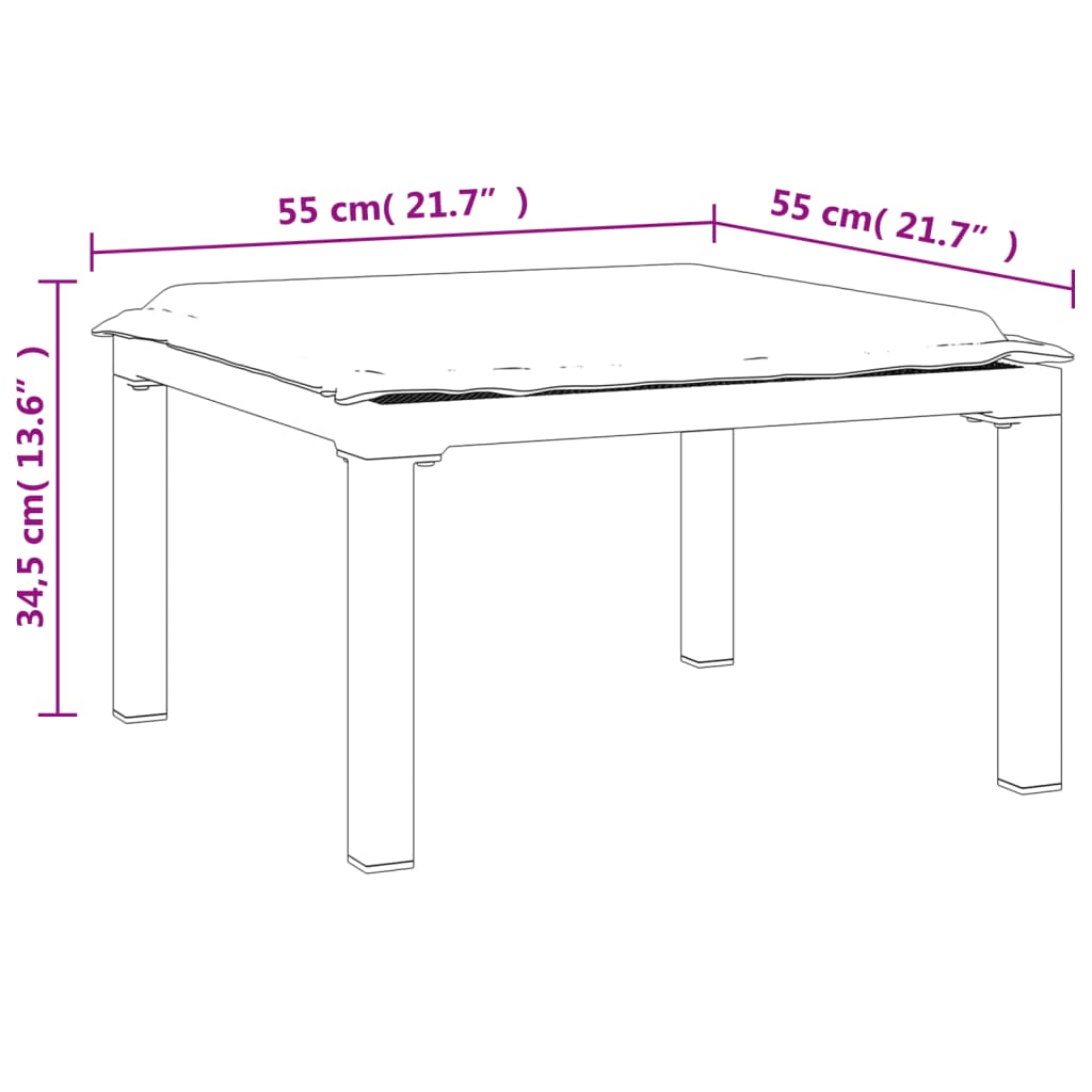 7-Delige Loungeset Poly Rattan Zwart En Grijs 1 3x hoek + 3x midden + voetensteun