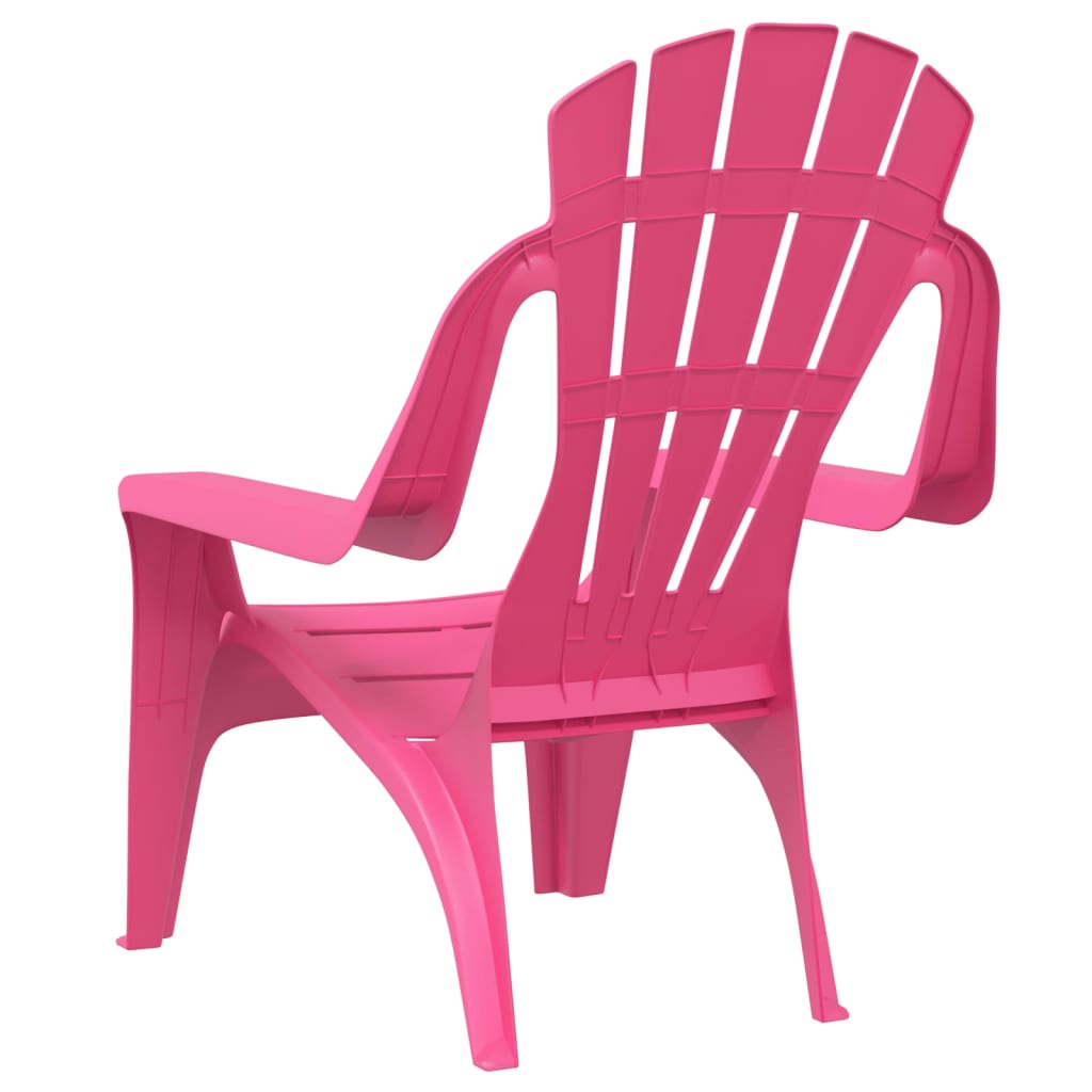 Kindertuinstoelen 2 St Hout-Look 37X34X44 Cm Polypropeen Roze