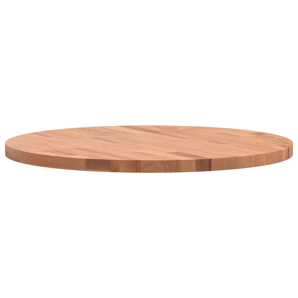 Tafelblad Rond Ø60X2,5 Cm Massief Beukenhout 60 x 2.5 cm Bruin