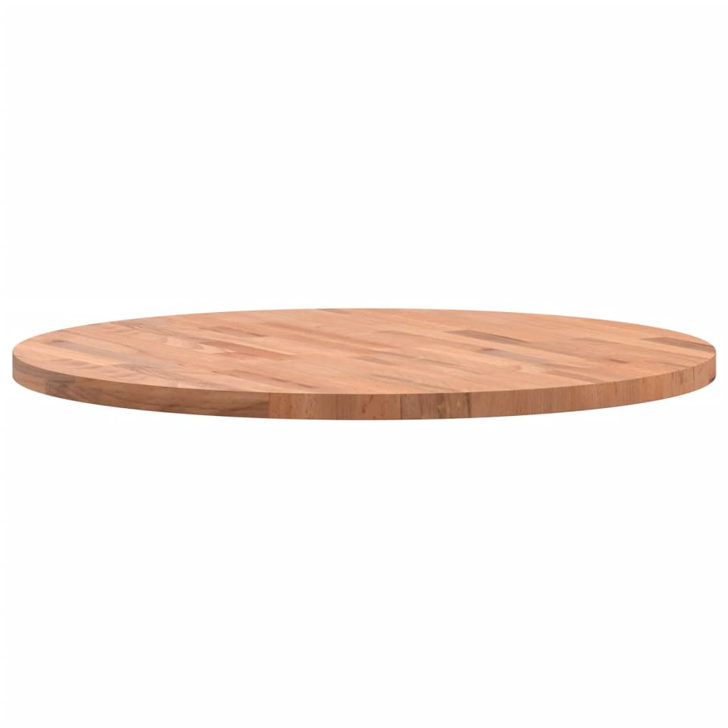 Tafelblad Rond Ø70X2,5 Cm Massief Beukenhout 70 x 2.5 cm Bruin