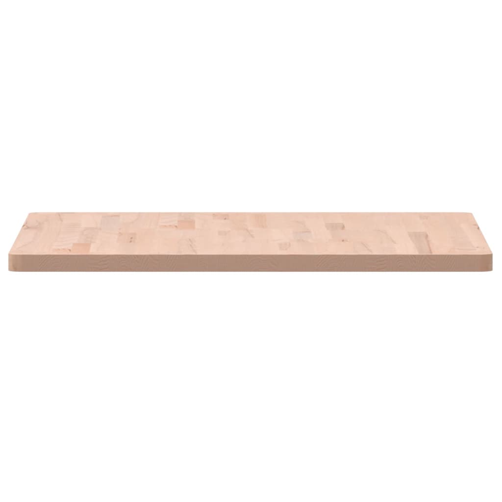 Tafelblad Vierkant 70X70X2,5 Cm Massief Beukenhout 70 x 70 x 2.5 cm Lichtbruin