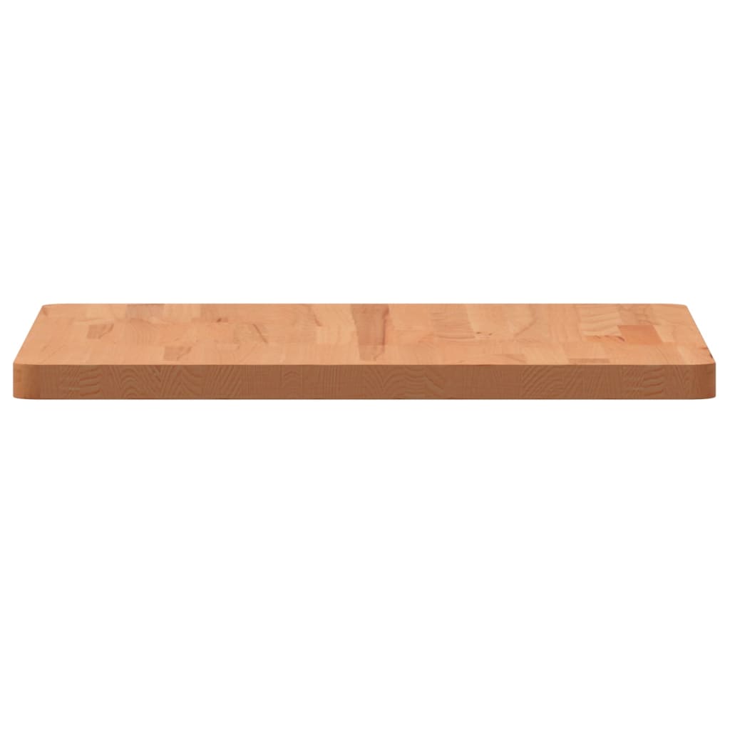 Tafelblad Vierkant 50X50X2,5 Cm Massief Beukenhout 50 x 50 x 2.5 cm Bruin