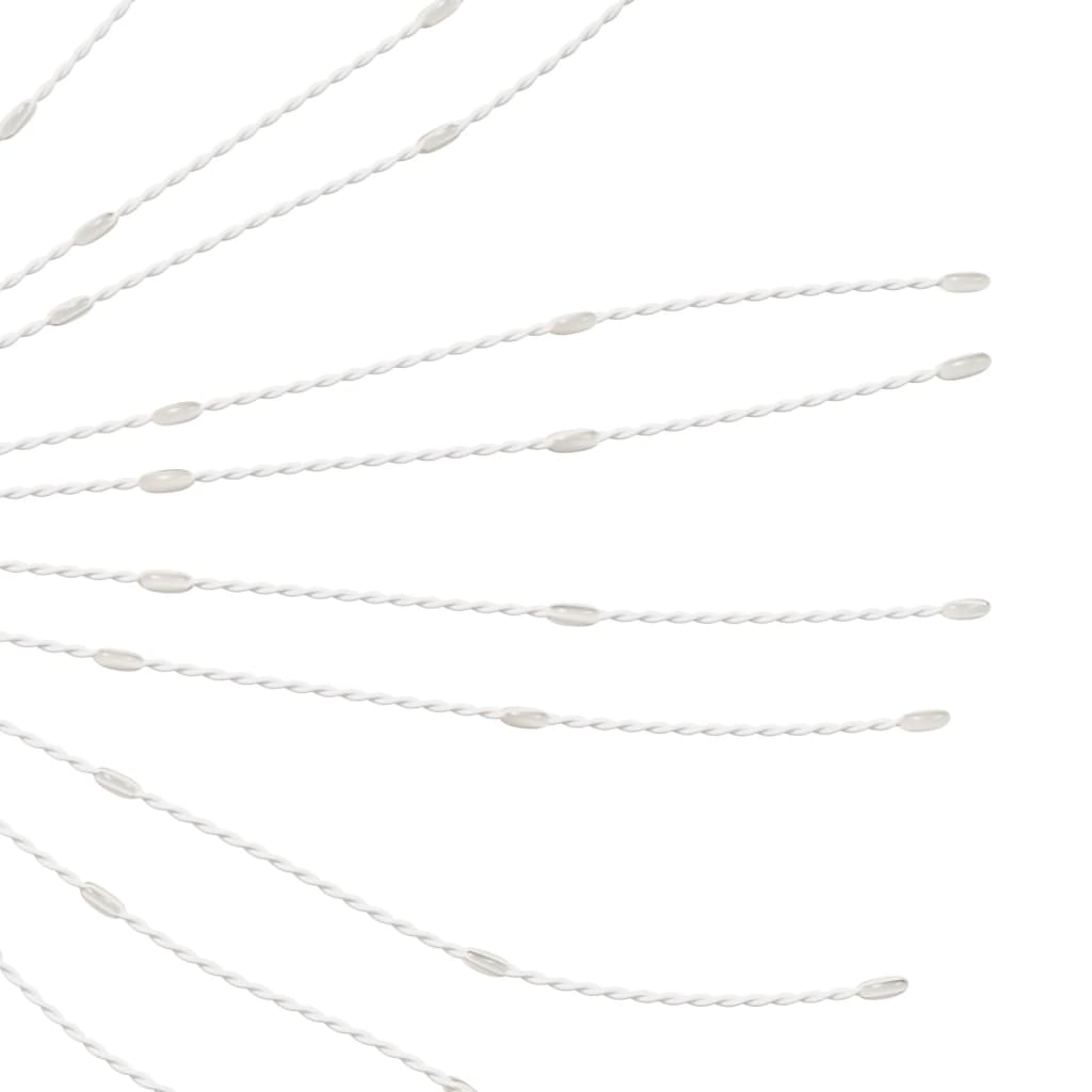 Kerstverlichting vuurwerk 2 st 140 warmwitte LED's 17 cm