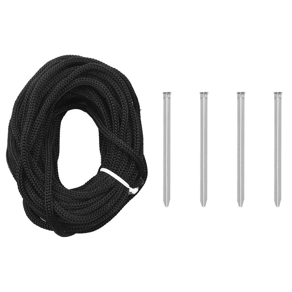 LED-kerstboom 275 LEDs 180 cm blauw