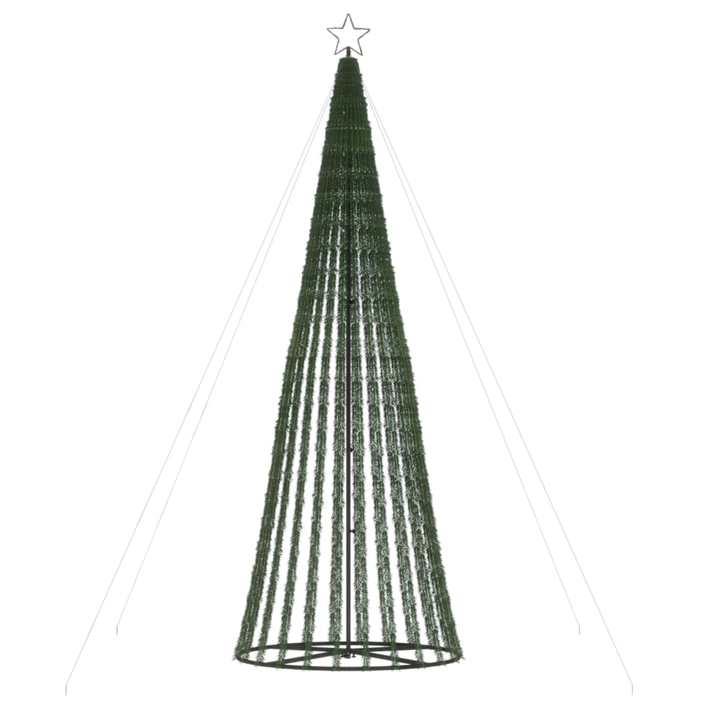 LED-kerstboom 688 LEDs koud wit 300 cm