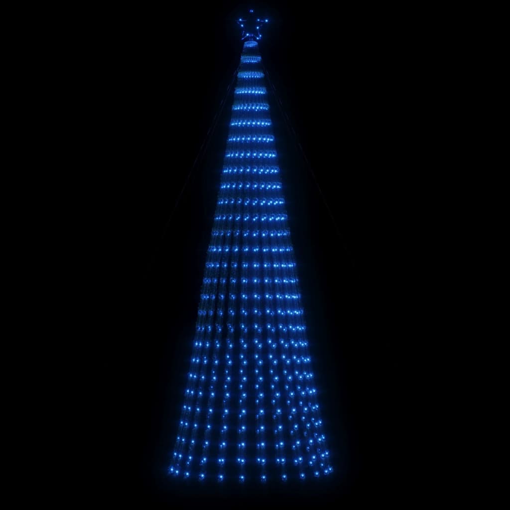 LED-kerstboom 688 LEDs 300 cm blauw