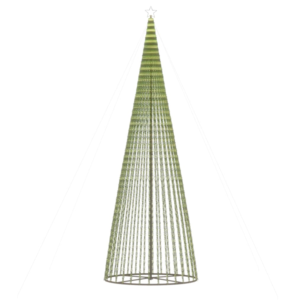 LED-kerstboom 1544 LEDs 500 cm warm wit
