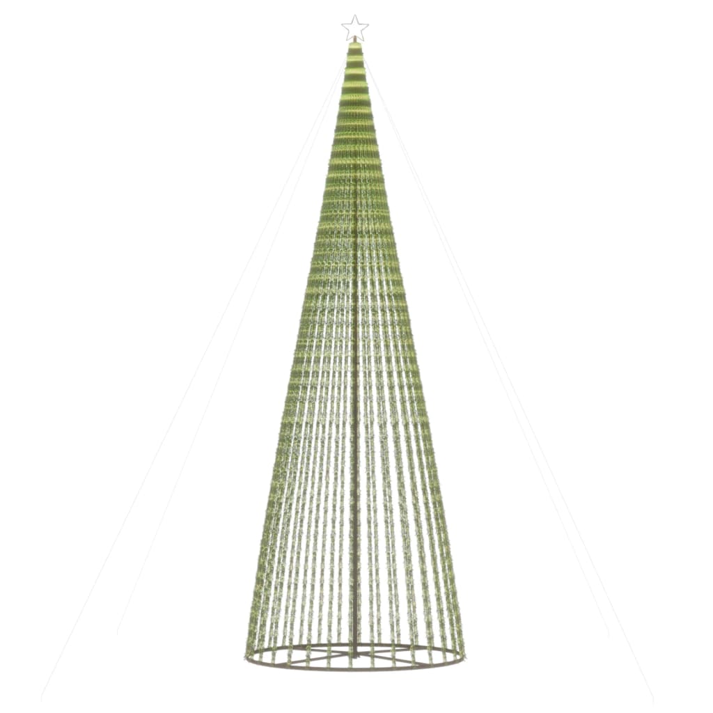LED-kerstboom 1544 LEDs 500 cm koud wit