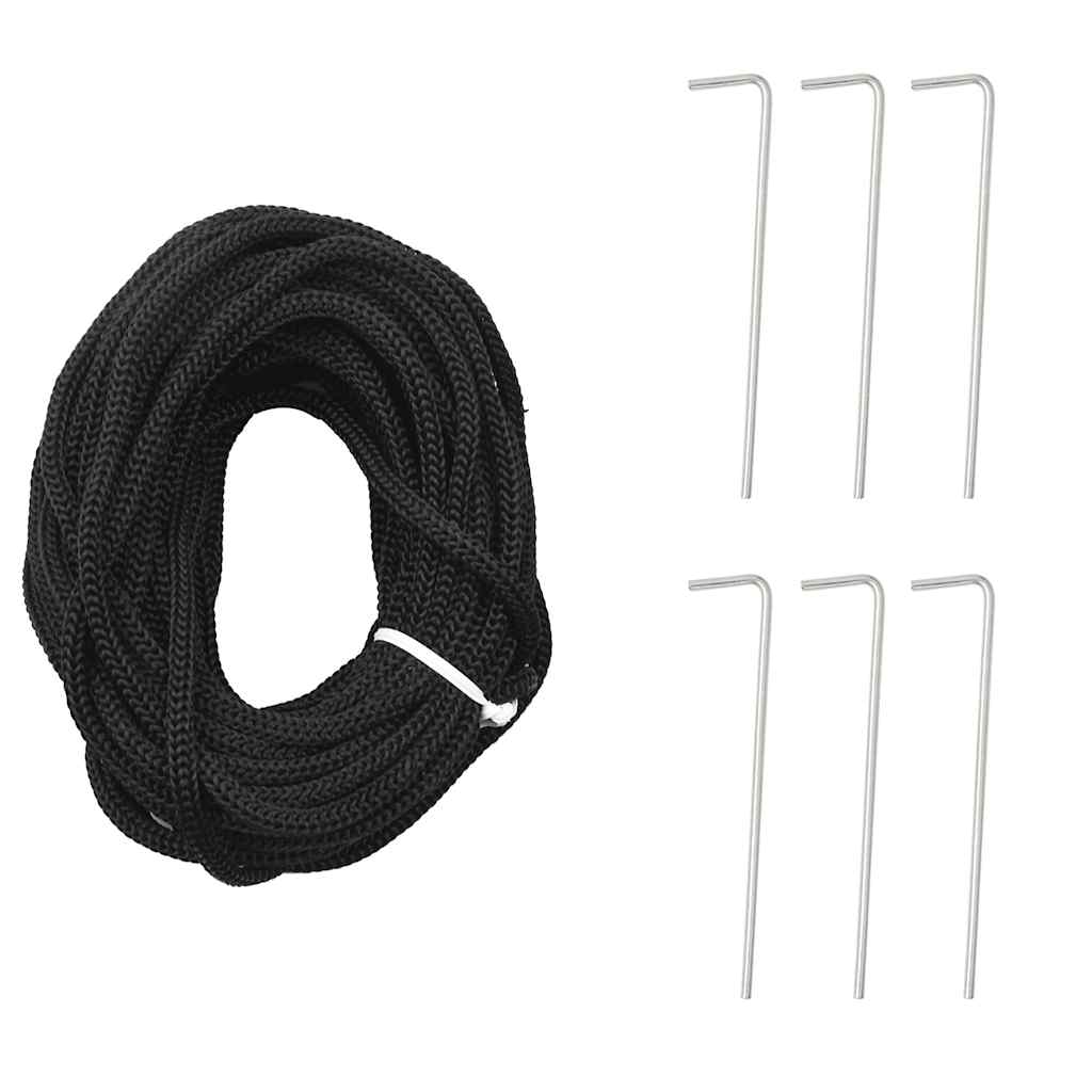 LED-kerstboom aan vlaggenmast 200 LED's warm wit 180 cm