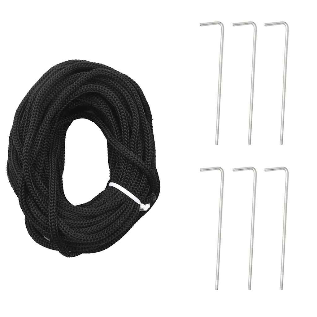 LED-kerstboom op vlaggenmast 200 LEDs kleurrijk 180 cm