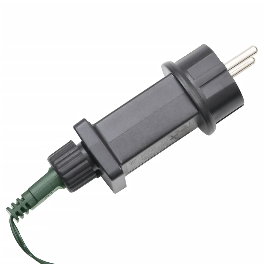 LED-kerstboom aan vlaggenmast 550 LEDs koud wit 300 cm