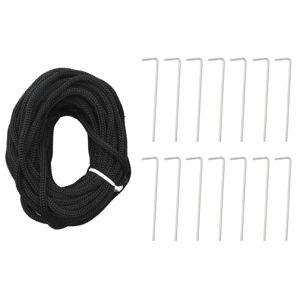 LED-kerstboom aan vlaggenmast 3000 LEDs koud wit 800 cm