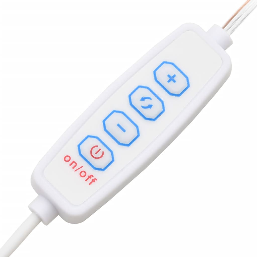 Kaptafel met LED-verlichting 96x40x142 cm grijs sonoma