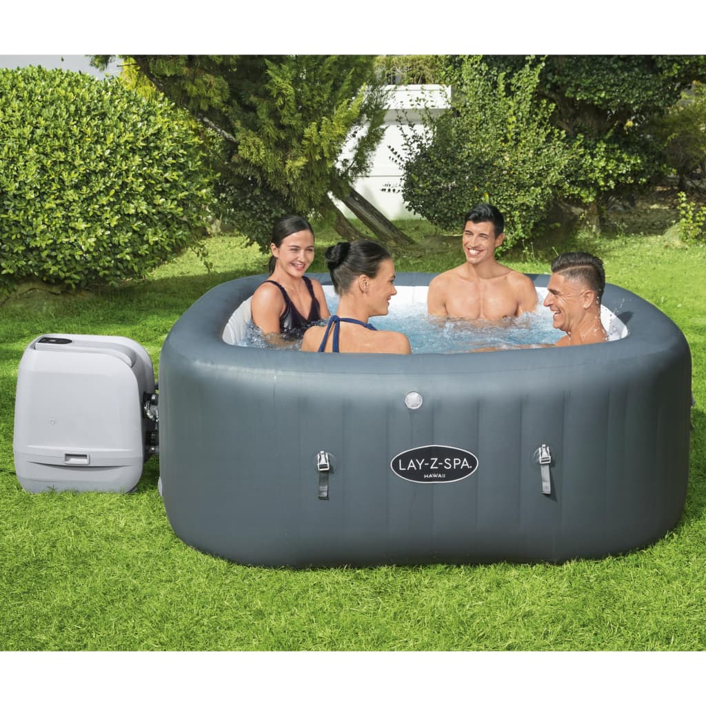 Bestway Lay-Z-Spa Hottub Hawaii Hydrojet Pro Opblaasbaar