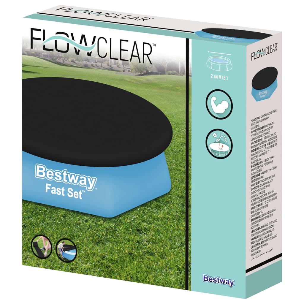 Flowclear Zwembadhoes Fast Set 240 cm